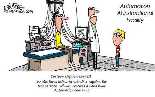 Otto Mation Comic Caption Contest: January 2025