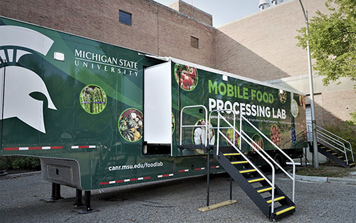 MSU’s Food Lab on Wheels Expands Food Processing Training Opportunities Across Michigan